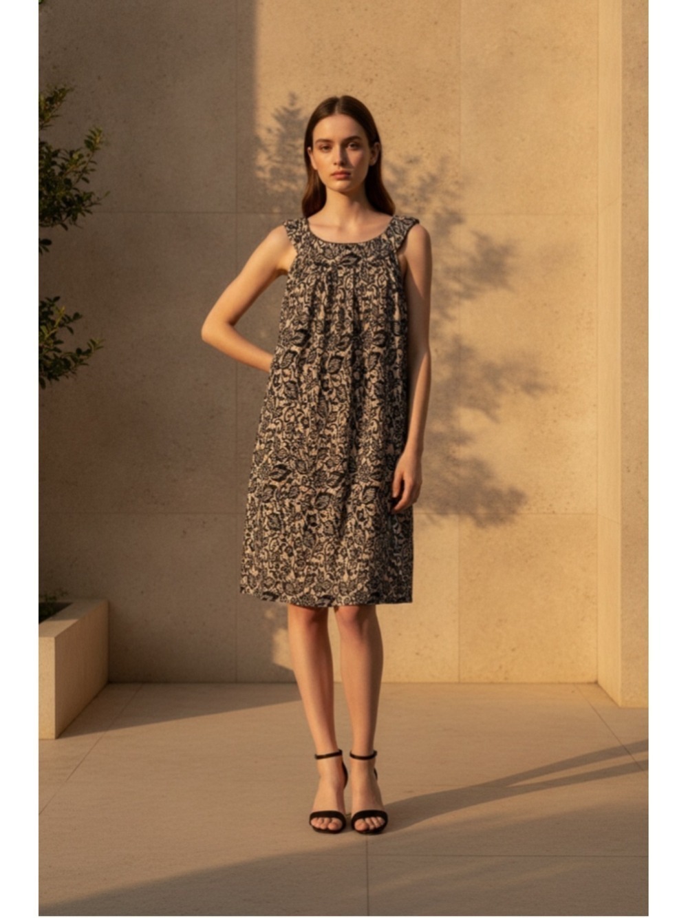 nine west metallic sleeveless knit dress Size 10